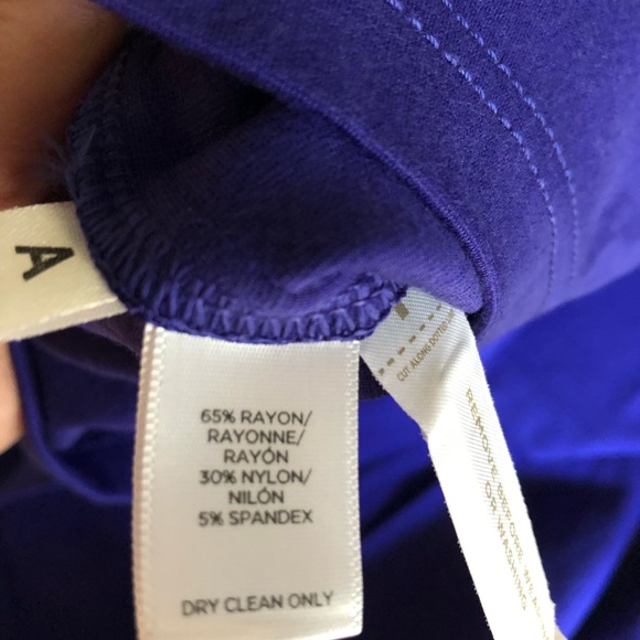 Sleeveless Purple Tank Dress - Picture 4 of 5